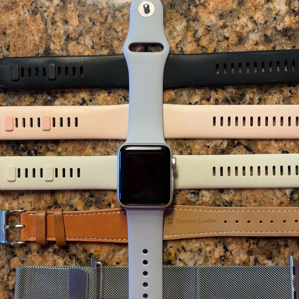 Apple watch with Interchangeable Bands